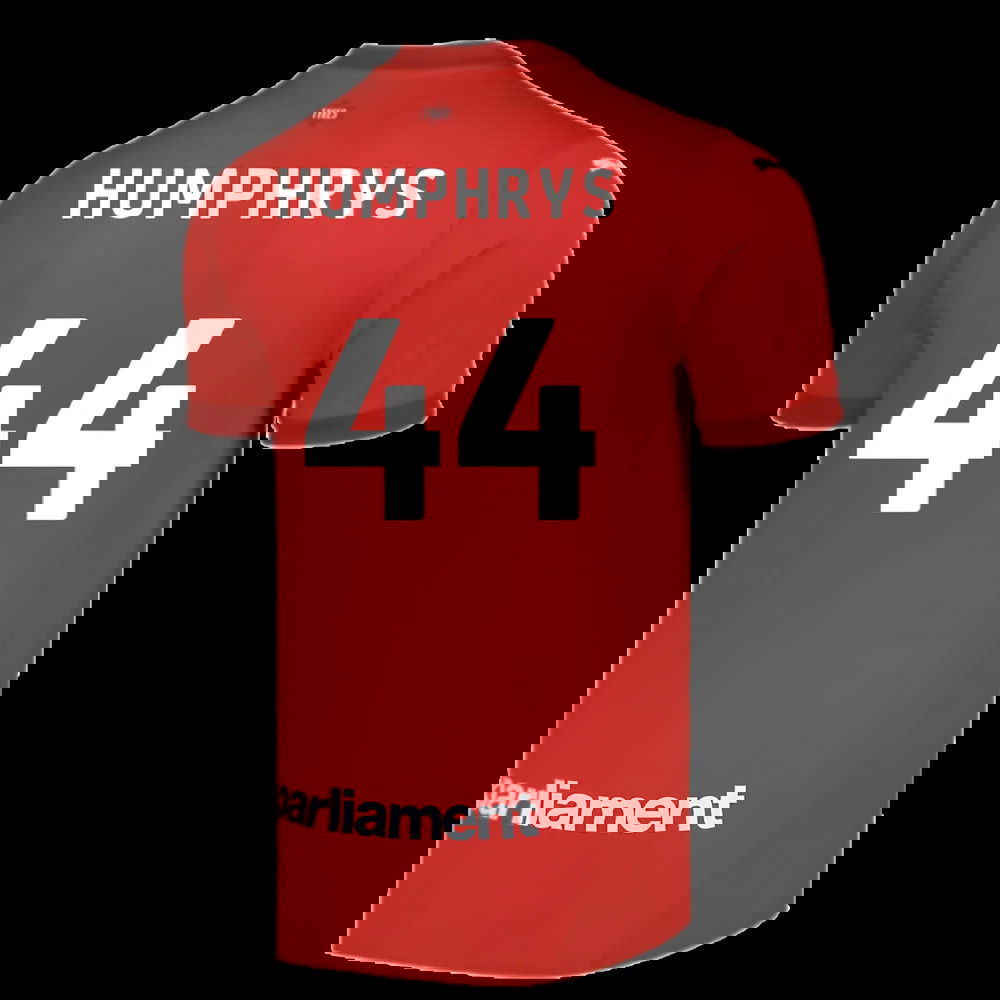 2024-2025 Barnsley Home Shirt (Humphrys 44)