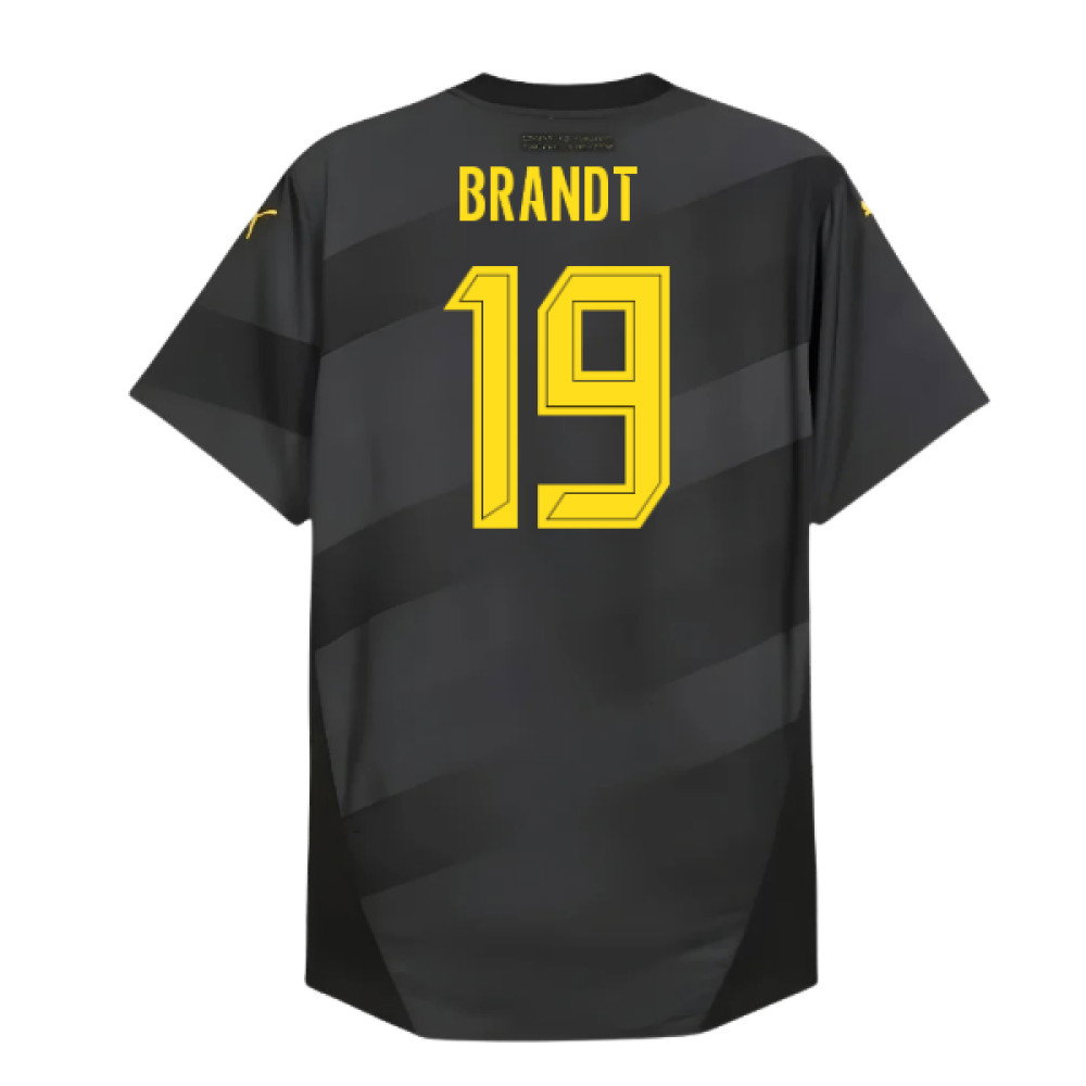 2024-2025 Borussia Dortmund Authentic Away Shirt (Brandt 19)