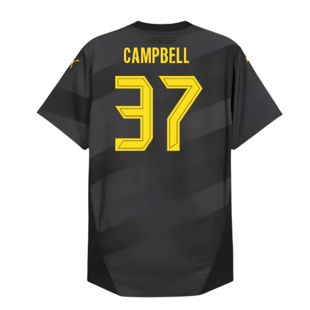2024-2025 Borussia Dortmund Authentic Away Shirt (Campbell 37)