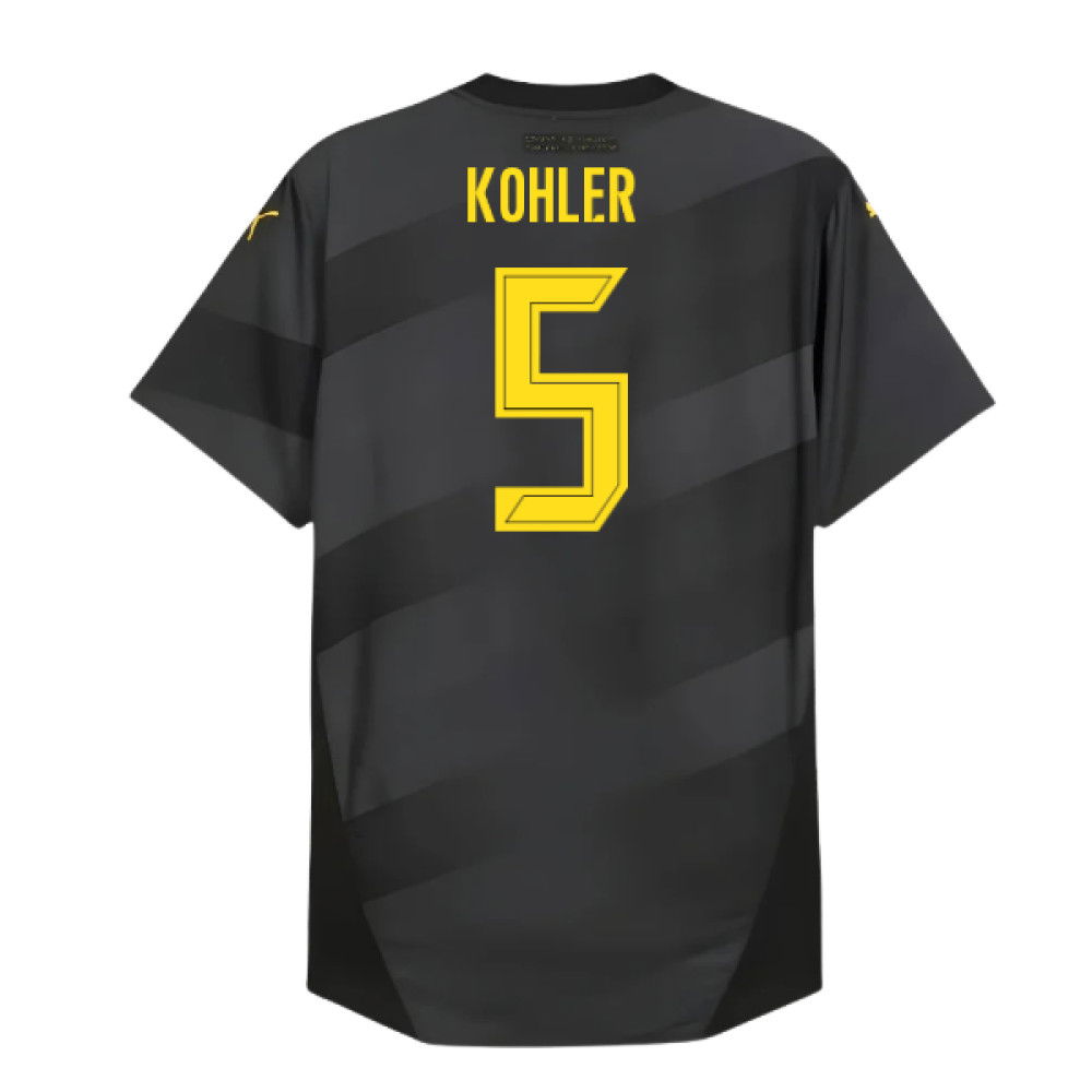 2024-2025 Borussia Dortmund Authentic Away Shirt (Kohler 5)