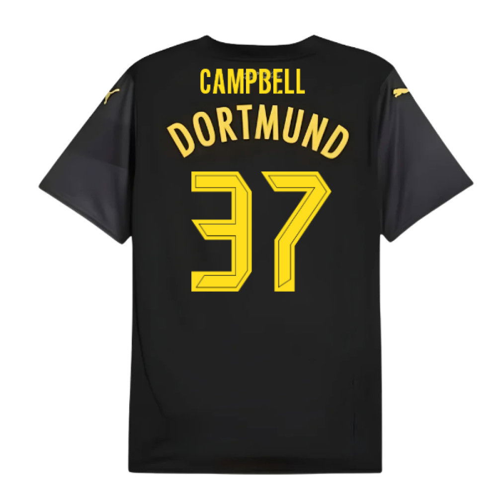 2024-2025 Borussia Dortmund Away Shirt (Campbell 37)