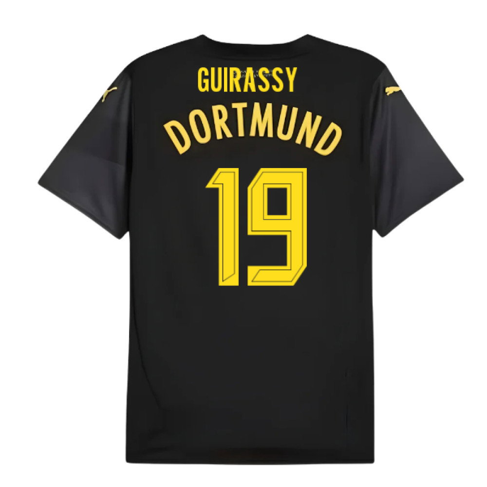 2024-2025 Borussia Dortmund Away Shirt (Guirassy 19)