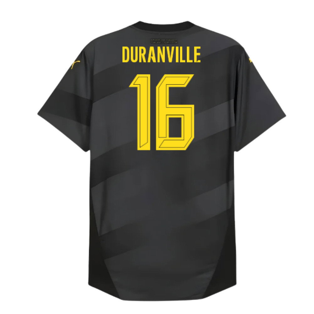 2024-2025 Borussia Dortmund Away Shirt (Ladies) (Duranville 16)
