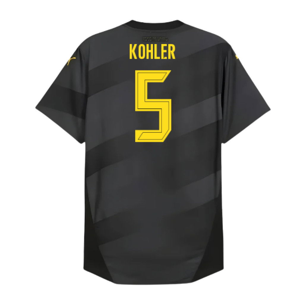 2024-2025 Borussia Dortmund Away Shirt (Ladies) (Kohler 5)