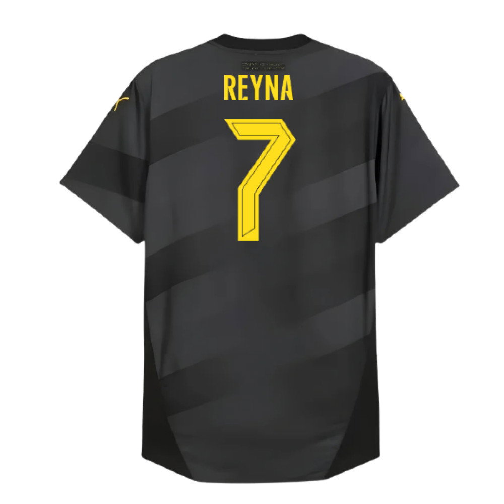 2024-2025 Borussia Dortmund Away Shirt (Ladies) (Reyna 7)