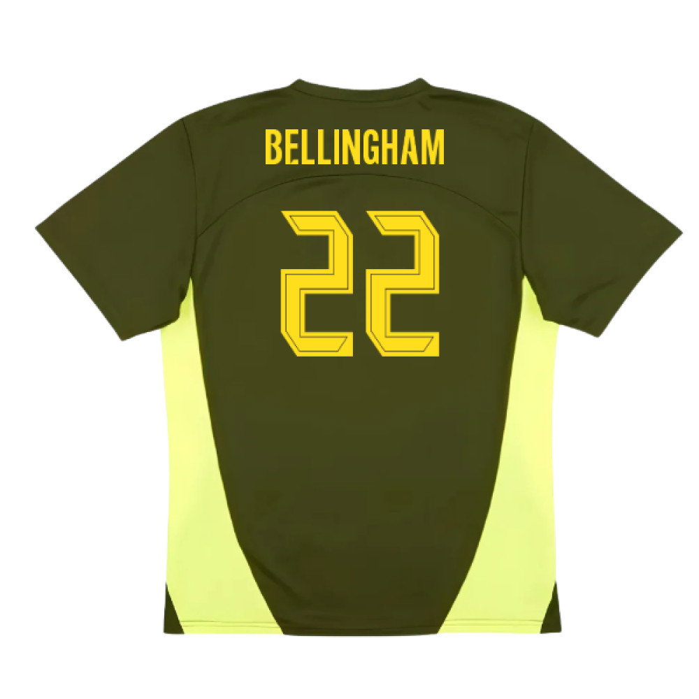 2024-2025 Borussia Dortmund Training Shirt (Myrtle) (Bellingham 22)