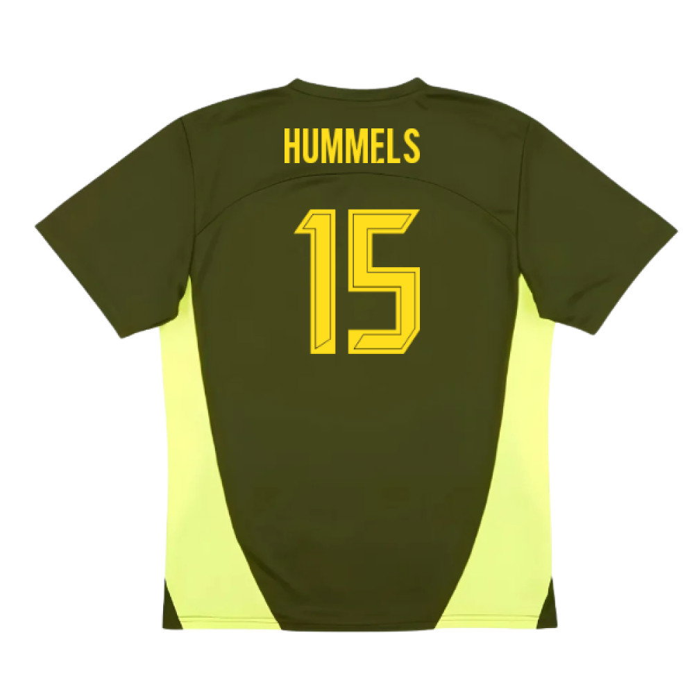 2024-2025 Borussia Dortmund Training Shirt (Myrtle) (Hummels 15)