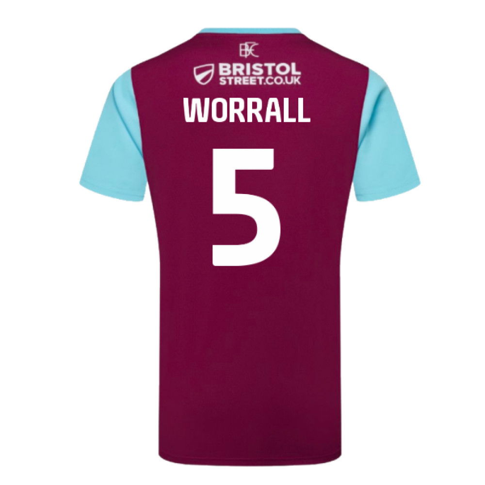 2024-2025 Burnley Home Shirt (Worrall 5)