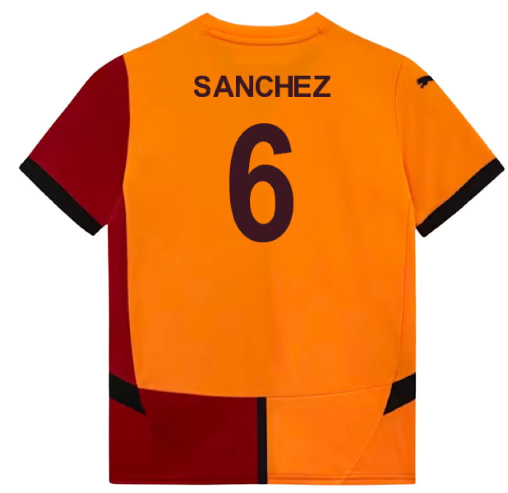2024-2025 Galatasaray Home Shirt (Kids) (Sanchez 6)