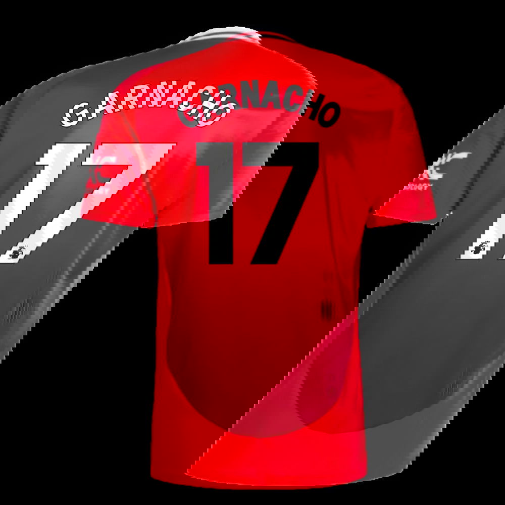 2024-2025 Man Utd Home Shirt (Garnacho 17)