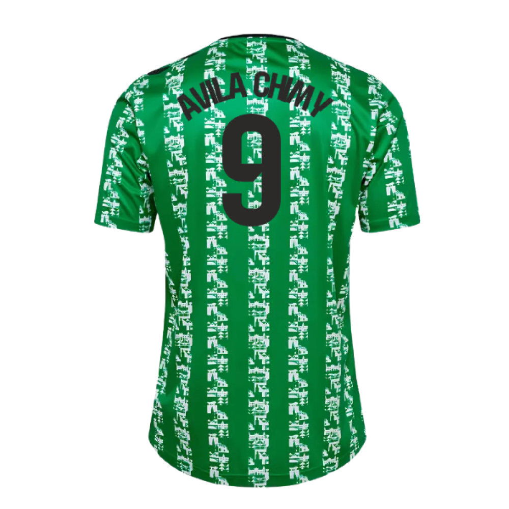 2024-2025 Real Betis Pre Game Jersey (Green) (Avila Chimy 9)