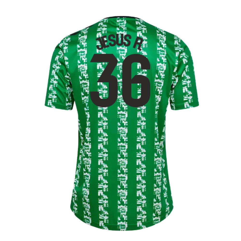 2024-2025 Real Betis Pre Game Jersey (Green) (Jesus R. 36)