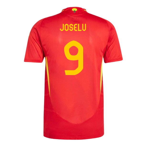 2024-2025 Spain Authentic Home Shirt (Joselu 9)