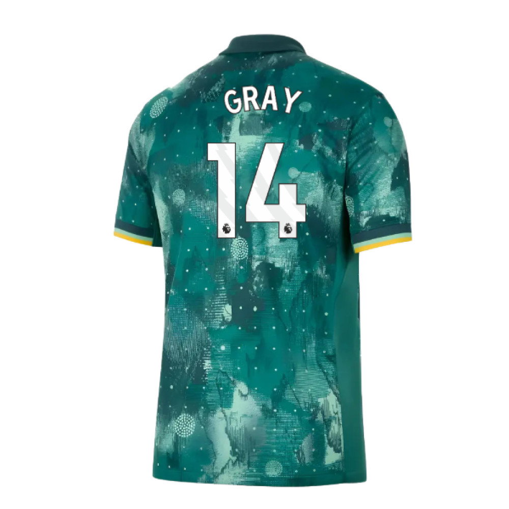 2024-2025 Tottenham Hotspur Third Shirt (Gray 14)