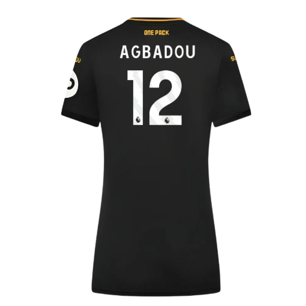 2024-2025 Wolves Away Shirt - Womens (Agbadou 12)