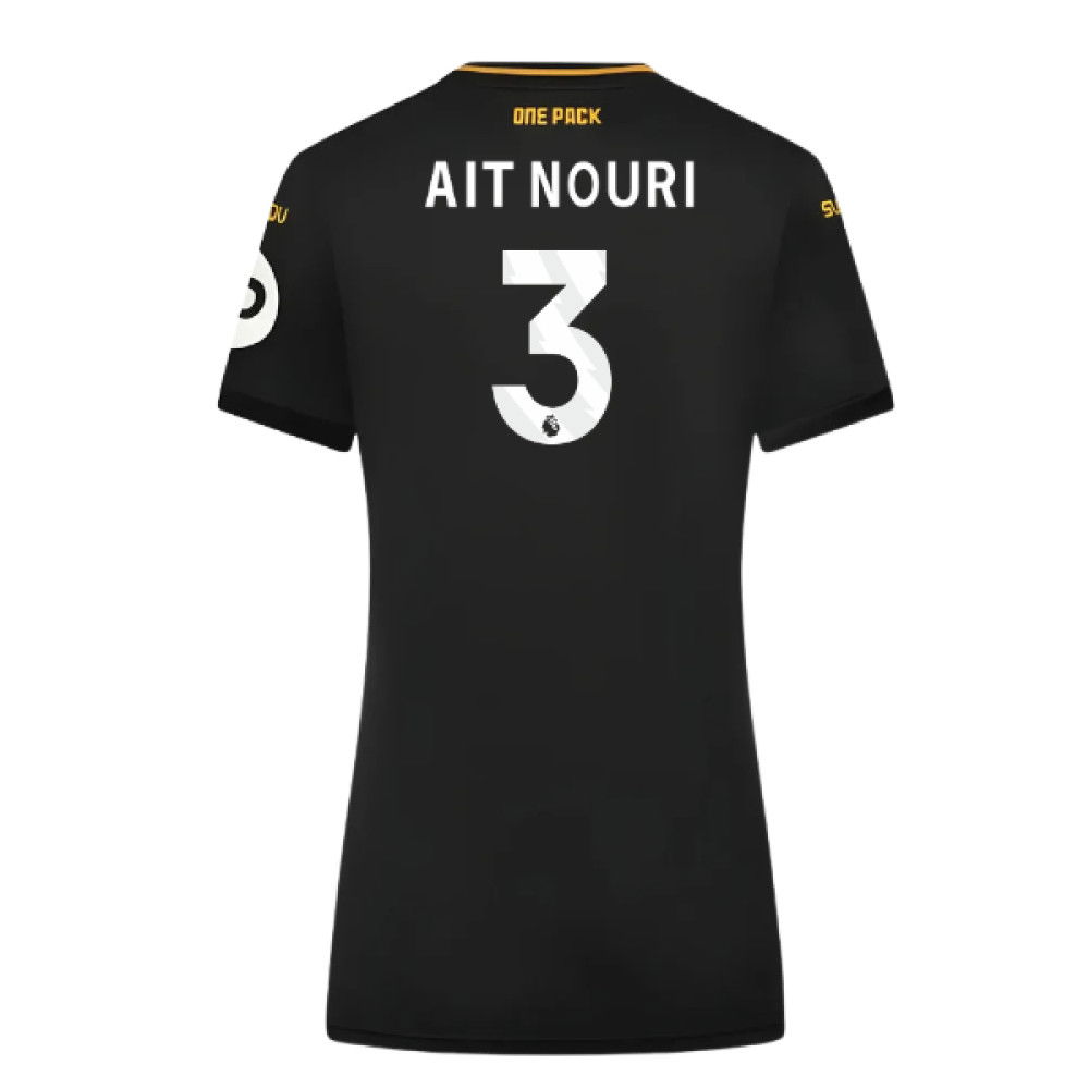 2024-2025 Wolves Away Shirt - Womens (Ait Nouri 3)