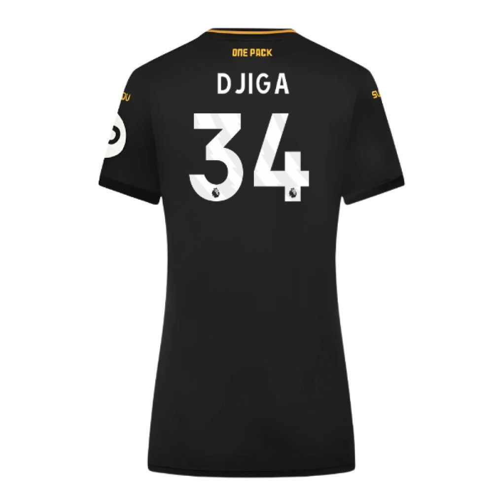 2024-2025 Wolves Away Shirt - Womens (Djiga 34)