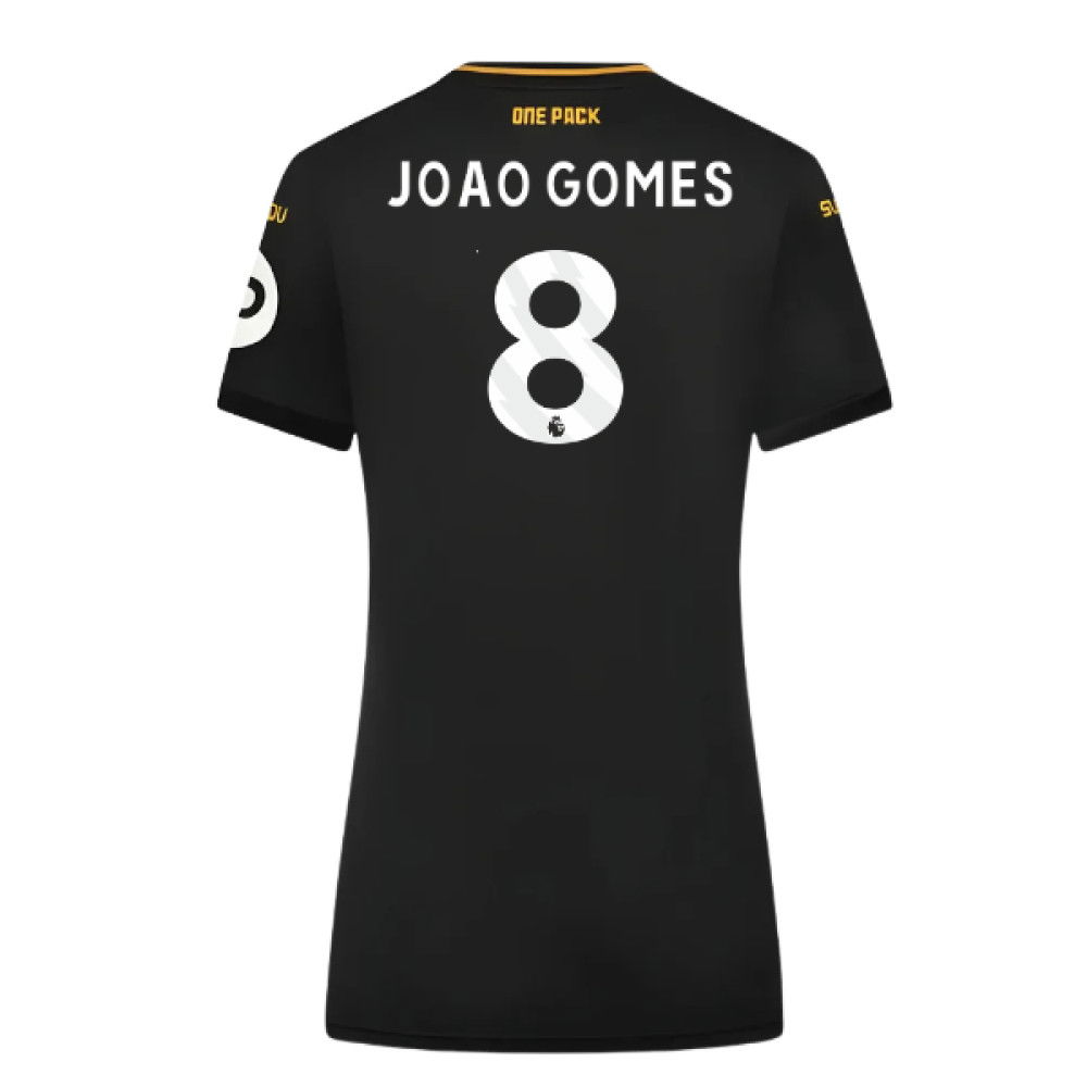 2024-2025 Wolves Away Shirt - Womens (Joao Gomes 8)