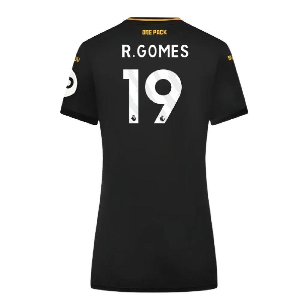 2024-2025 Wolves Away Shirt - Womens (R.Gomes 19)