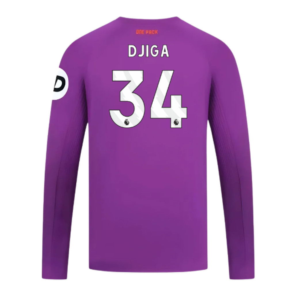 2024-2025 Wolves Long Sleeve Third Shirt (Djiga 34)