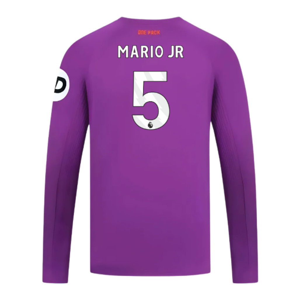 2024-2025 Wolves Long Sleeve Third Shirt (Mario JR 5)