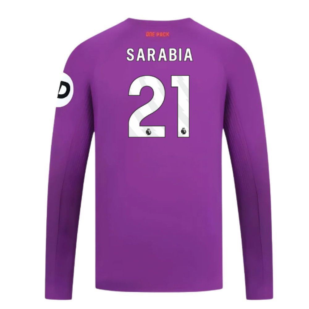 2024-2025 Wolves Long Sleeve Third Shirt (Sarabia 21)