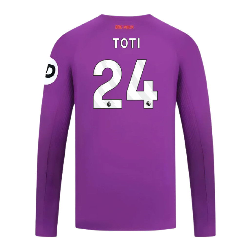 2024-2025 Wolves Long Sleeve Third Shirt (Toti 24)