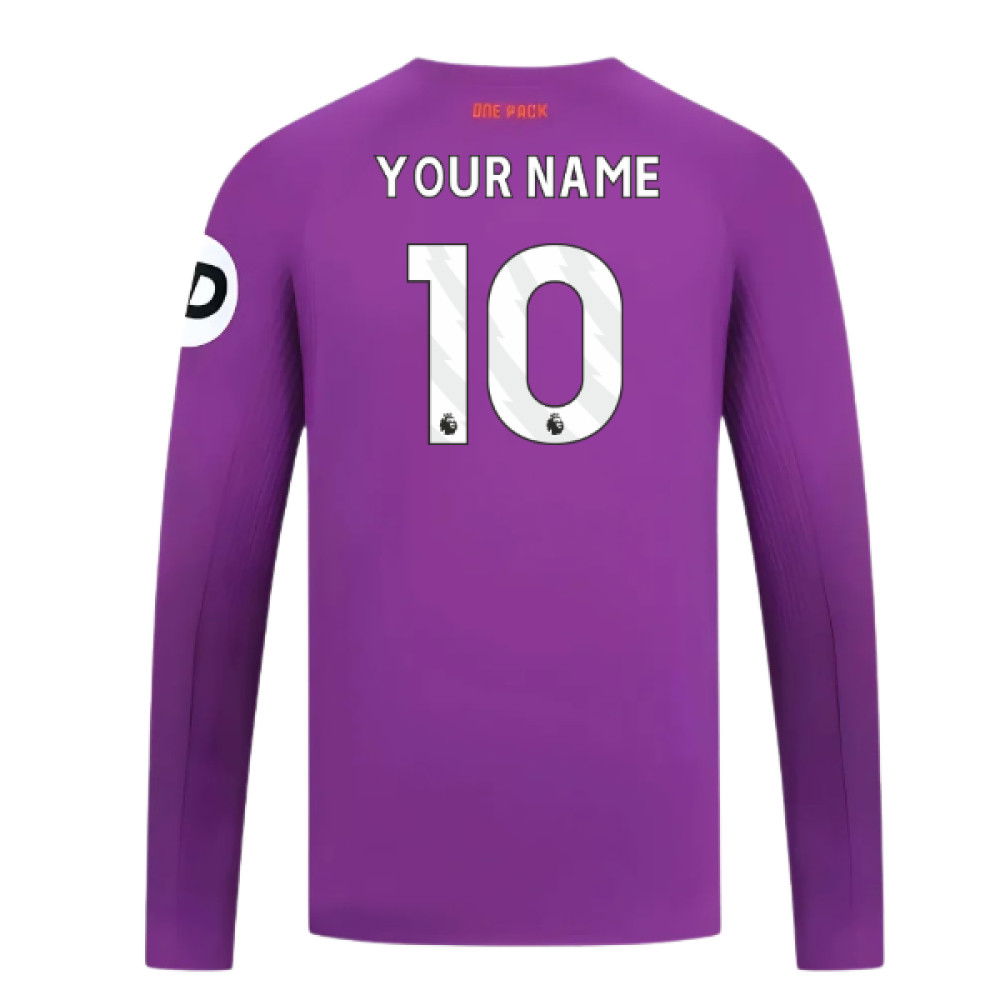 2024-2025 Wolves Long Sleeve Third Shirt (Your Name)