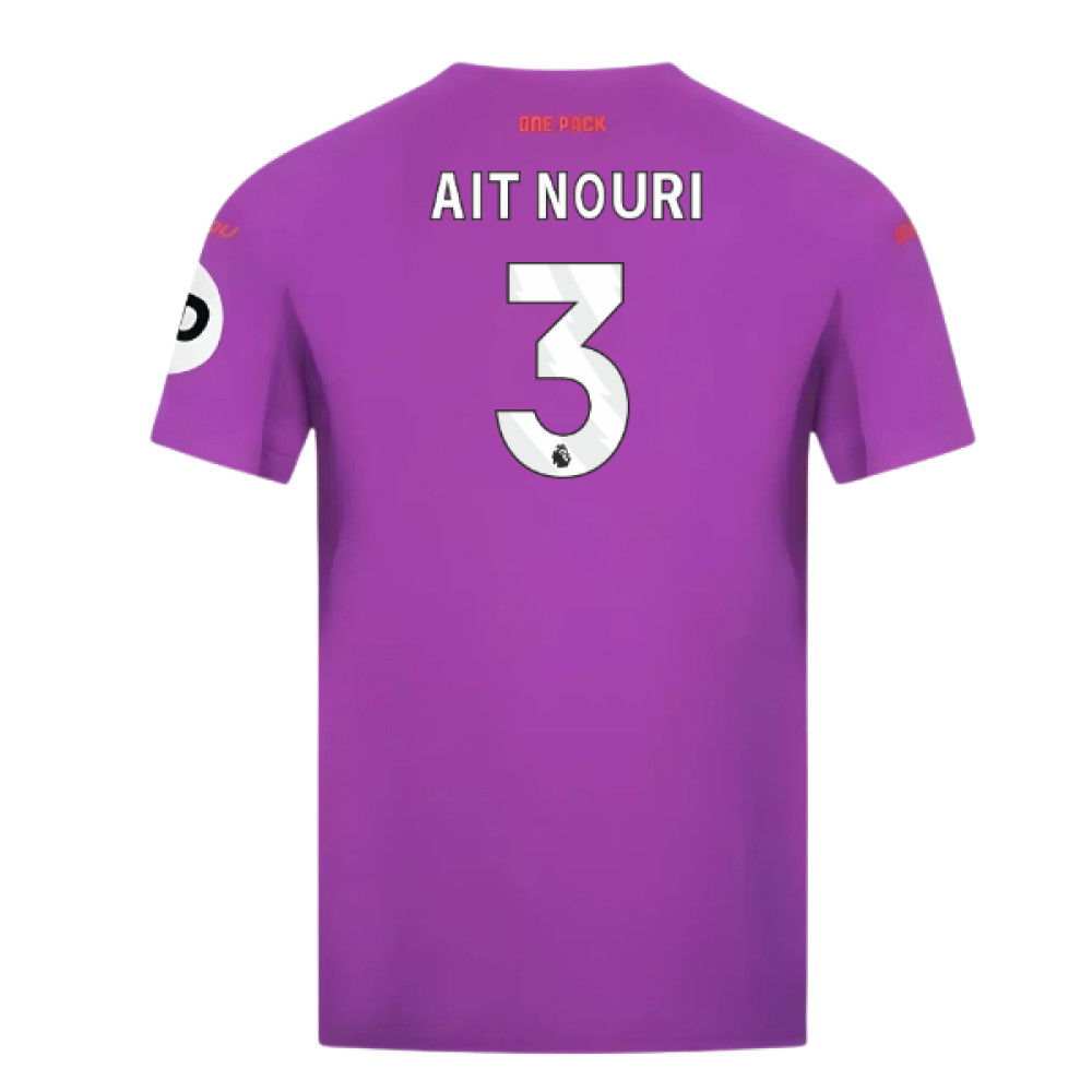 2024-2025 Wolves Third Shirt (Ait Nouri 3)