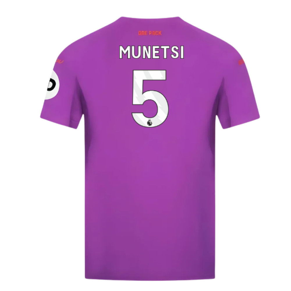 2024-2025 Wolves Third Shirt (Munetsi 5)