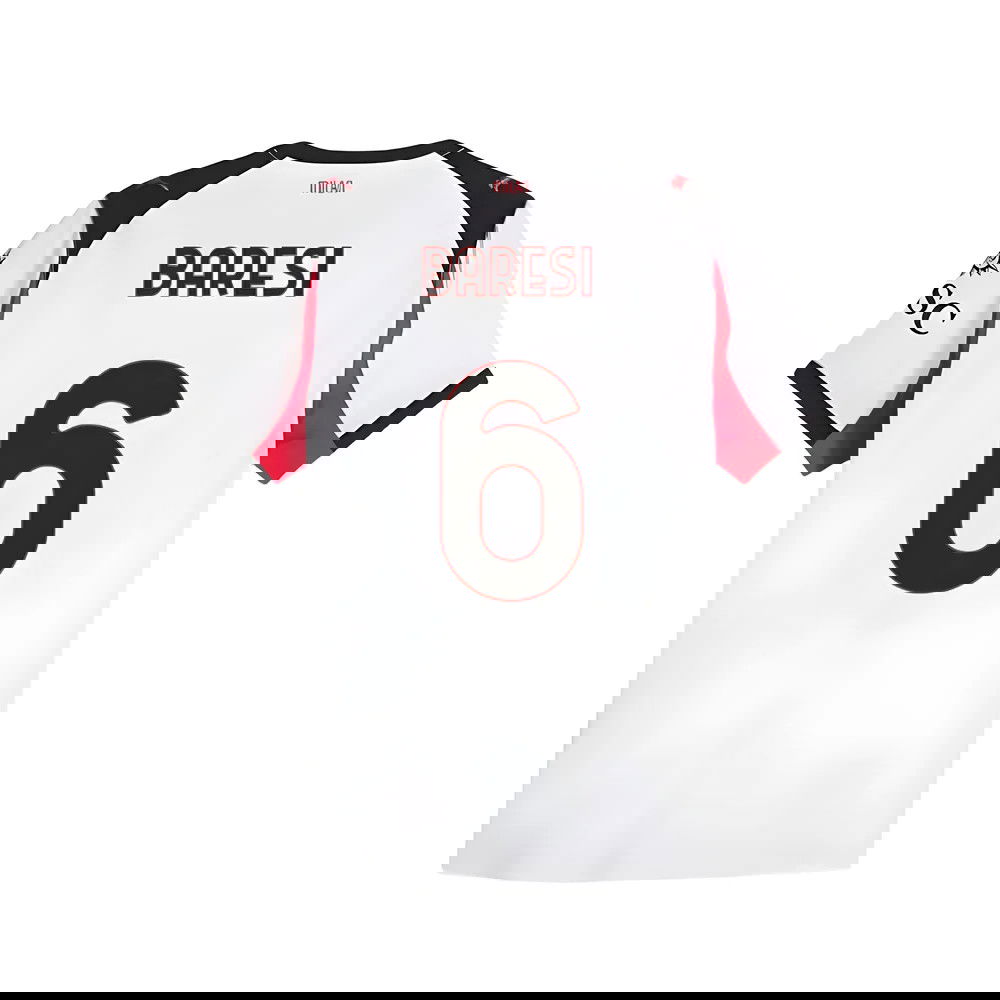 2025-2026 AC Milan Authentic Away Shirt (Baresi 6)