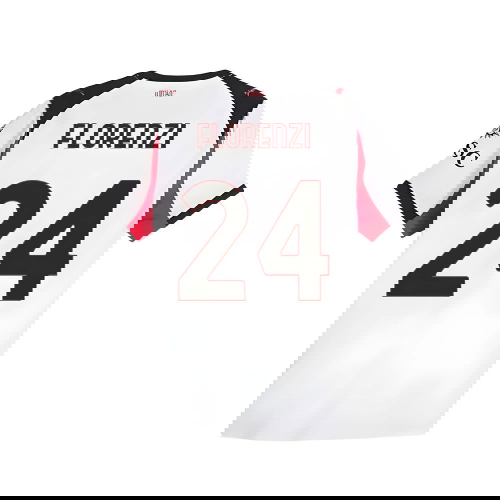 2025-2026 AC Milan Authentic Away Shirt (Florenzi 24)