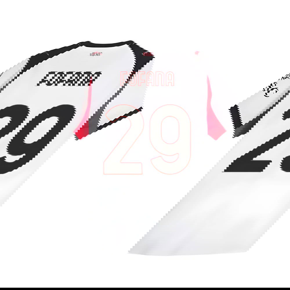 2025-2026 AC Milan Authentic Away Shirt (Fofana 29)