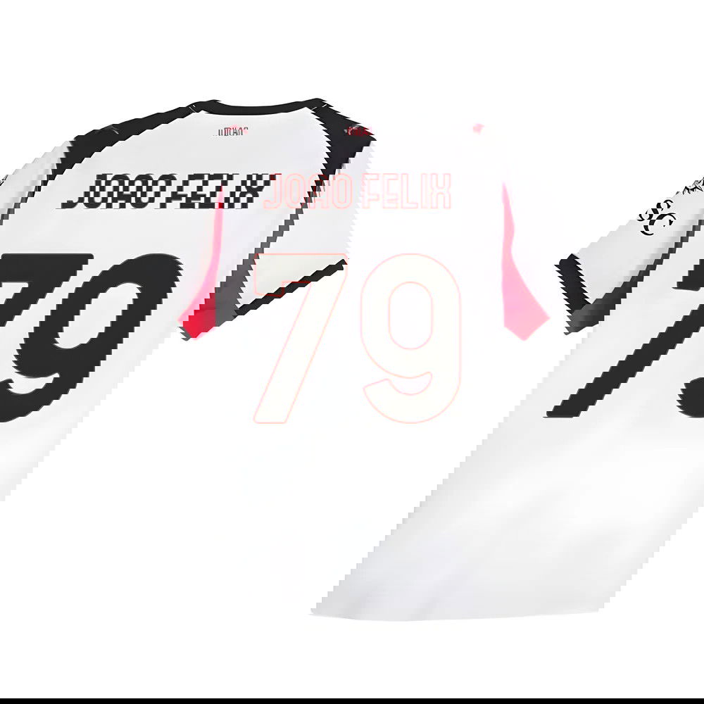 2025-2026 AC Milan Authentic Away Shirt (Joao Felix 79)