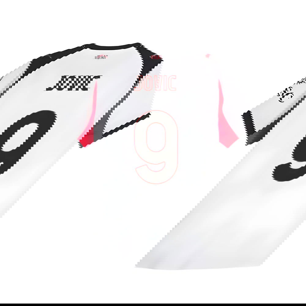 2025-2026 AC Milan Authentic Away Shirt (Jovic 9)