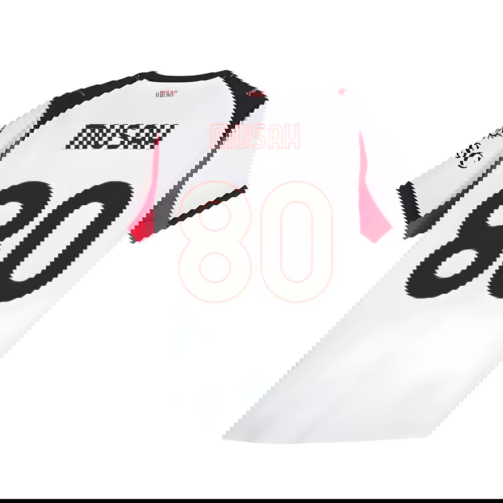 2025-2026 AC Milan Authentic Away Shirt (Musah 80)