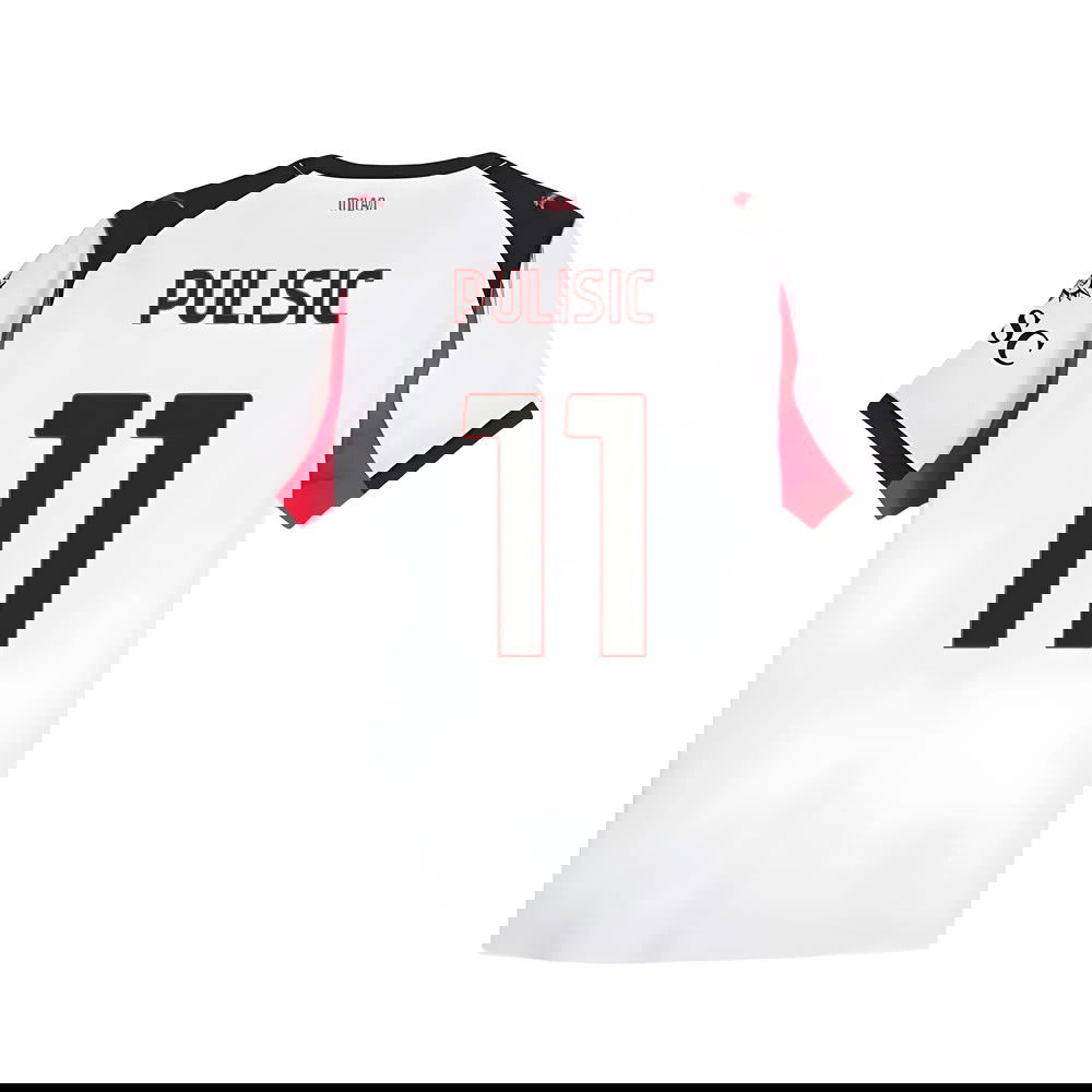 2025-2026 AC Milan Authentic Away Shirt (Pulisic 11)