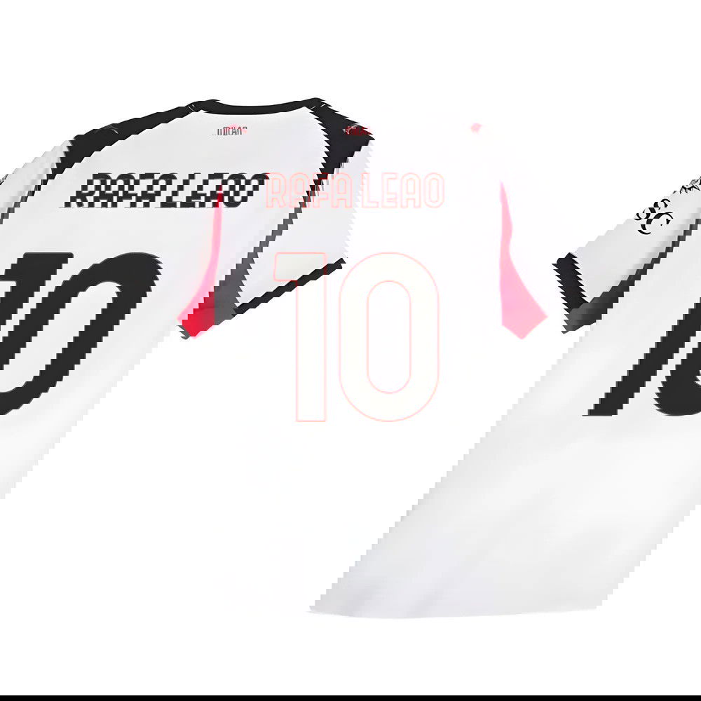 2025-2026 AC Milan Authentic Away Shirt (Rafa Leao 10)