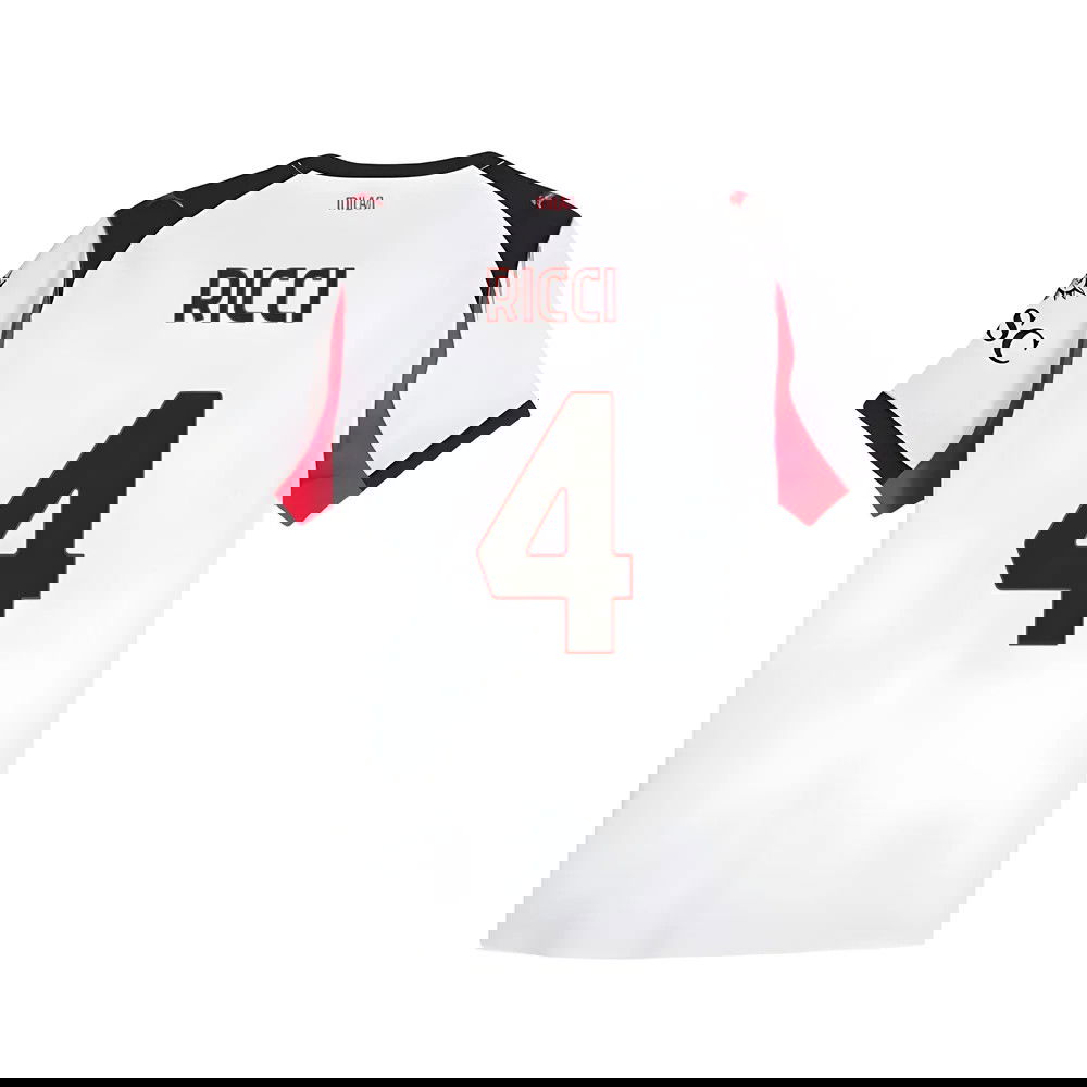 2025-2026 AC Milan Authentic Away Shirt (Ricci 4)