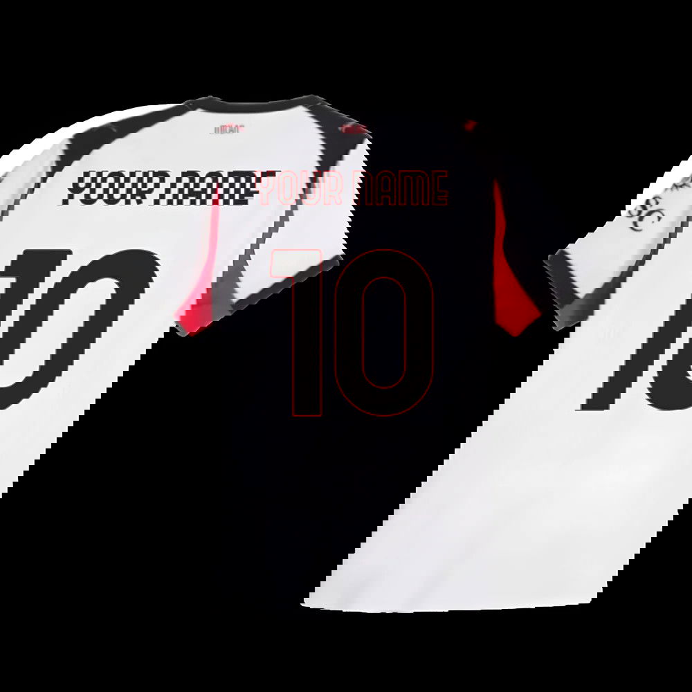 2025-2026 AC Milan Authentic Away Shirt (Your Name)