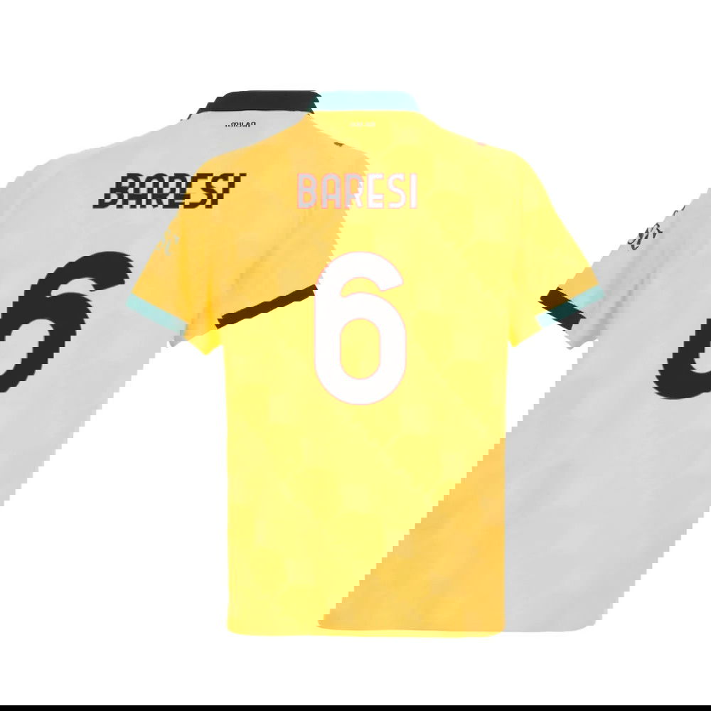 2025-2026 AC Milan Authentic Third Shirt (Baresi 6)