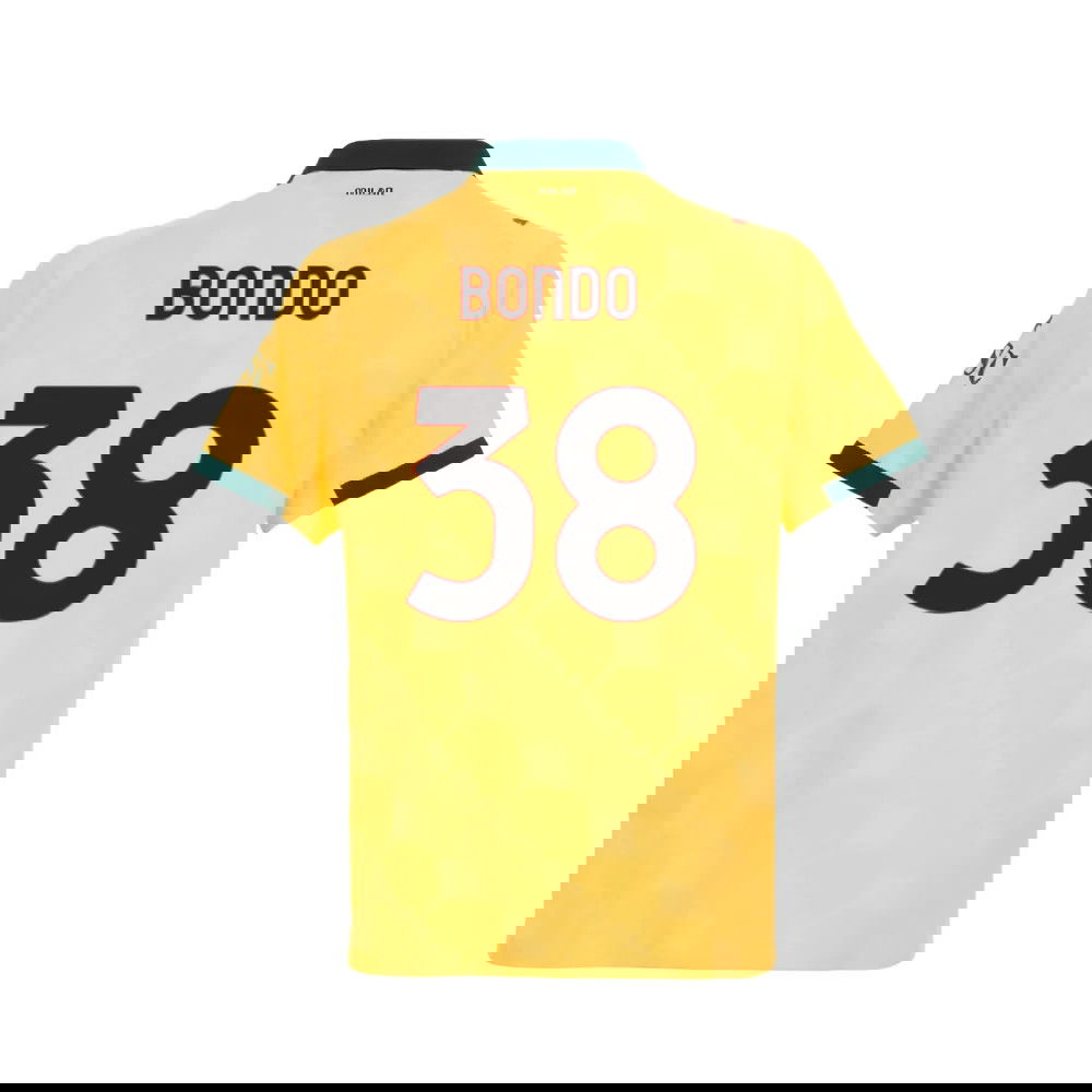 2025-2026 AC Milan Authentic Third Shirt (Bondo 38)