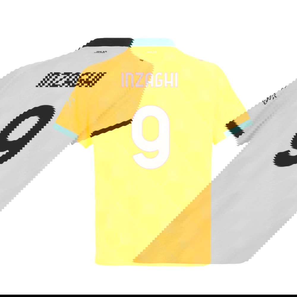 2025-2026 AC Milan Authentic Third Shirt (Inzaghi 9)