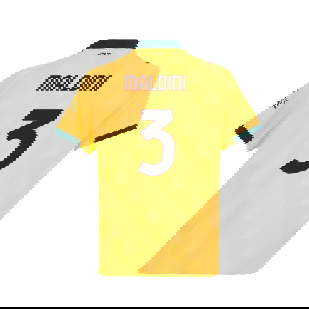 2025-2026 AC Milan Authentic Third Shirt (Maldini 3)