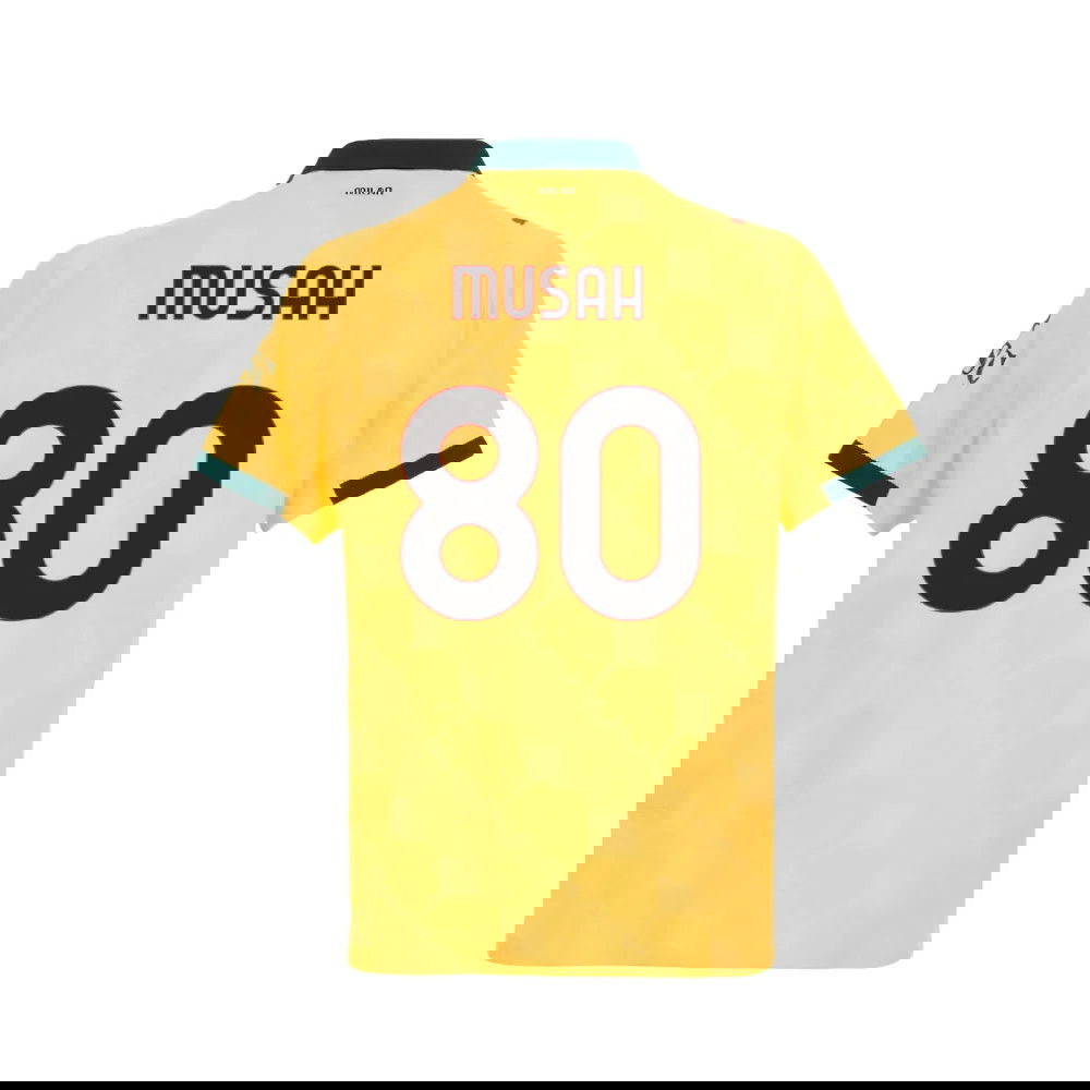 2025-2026 AC Milan Authentic Third Shirt (Musah 80)