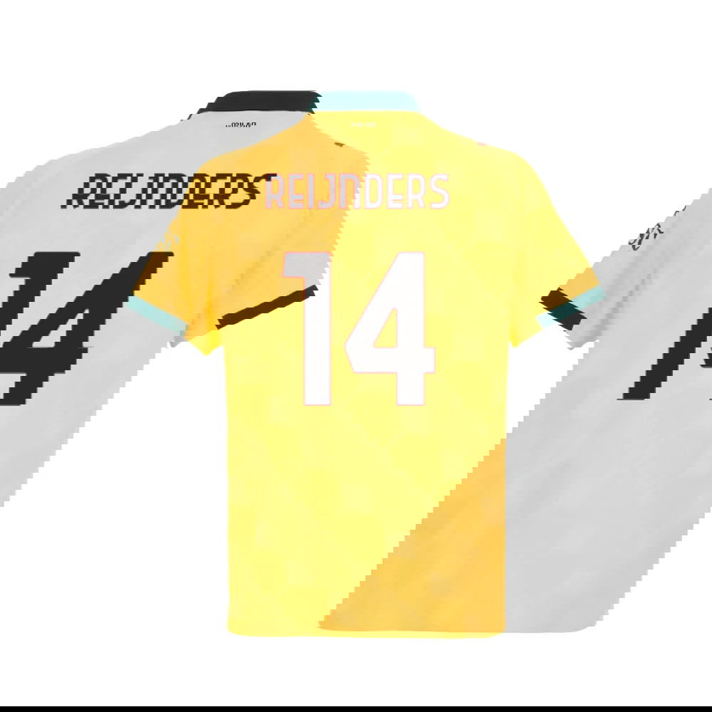 2025-2026 AC Milan Authentic Third Shirt (Reijnders 14)