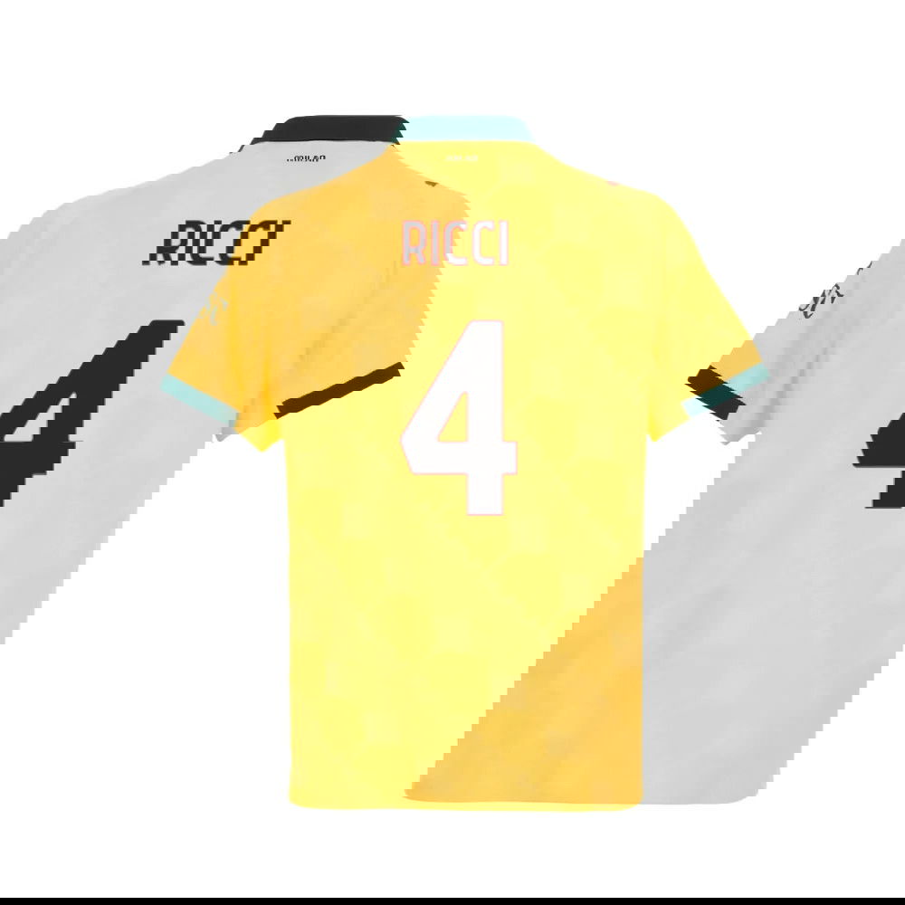 2025-2026 AC Milan Authentic Third Shirt (Ricci 4)