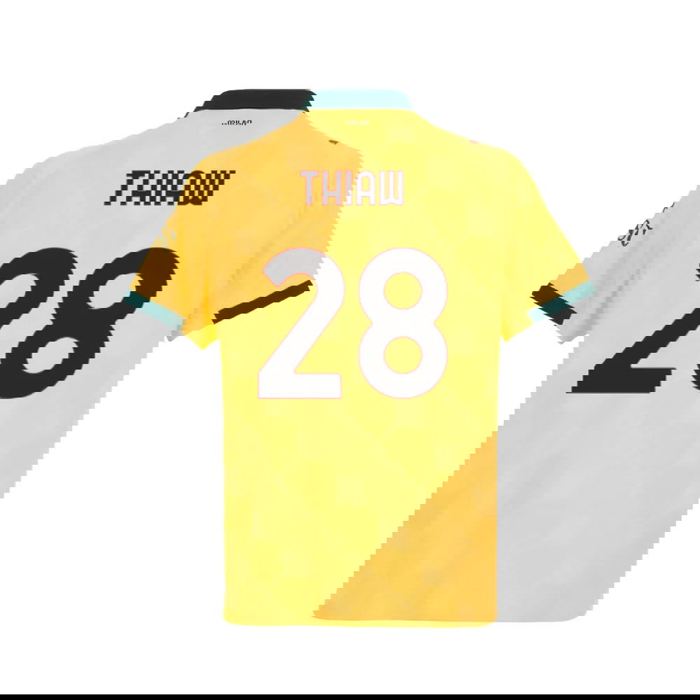 2025-2026 AC Milan Authentic Third Shirt (Thiaw 28)