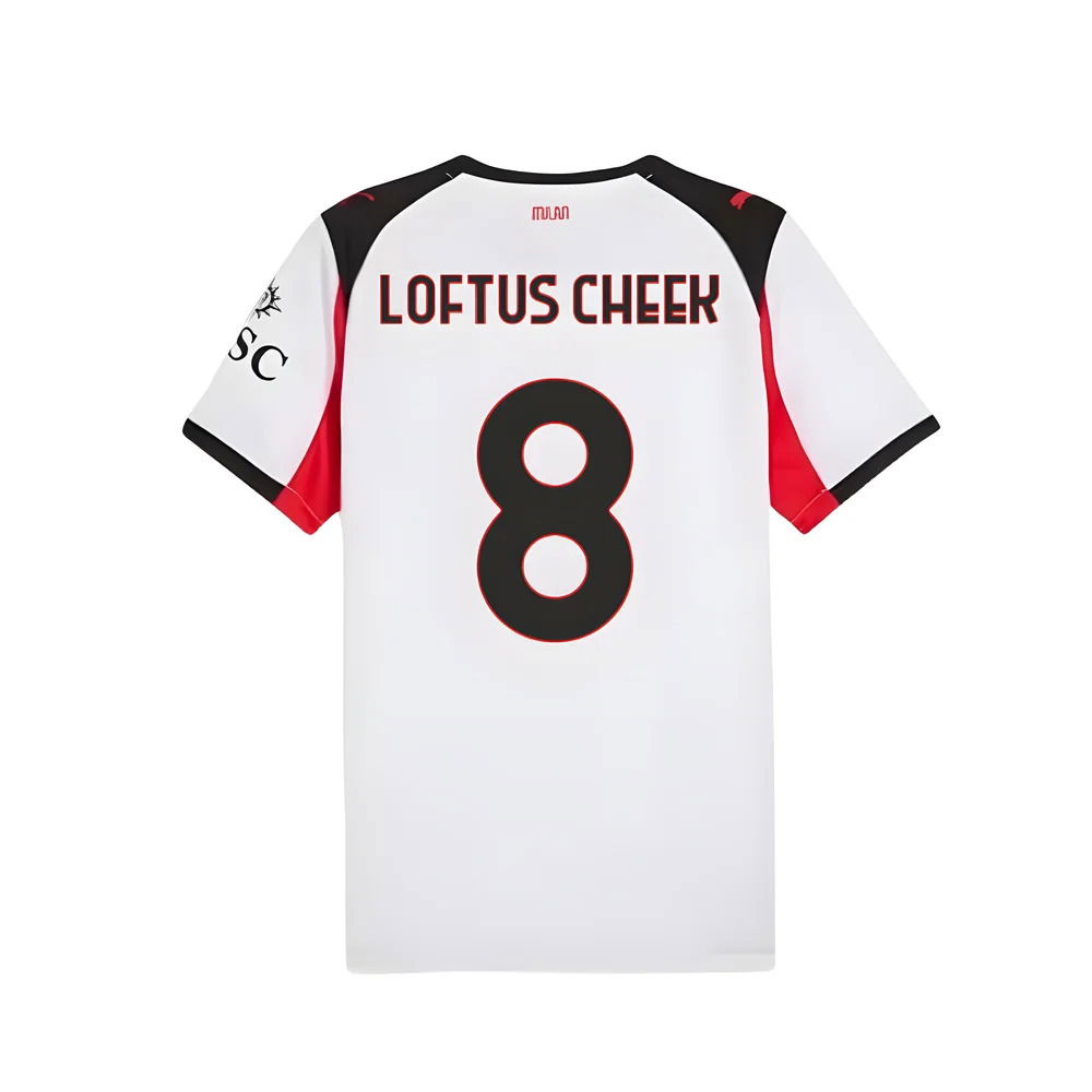 2025-2026 AC Milan Away Shirt (Loftus Cheek 8)