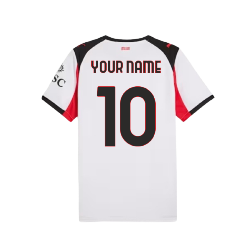 2025-2026 AC Milan Away Shirt (Your Name)